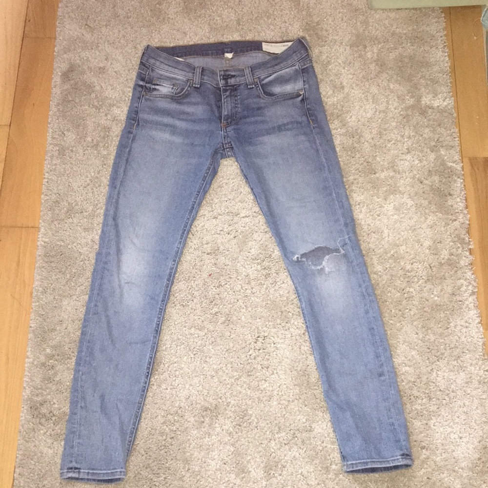 rag and  bone jeans 25 skinny